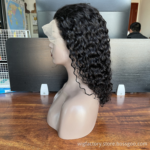 Factory price original hair vendors peruvian wigs human hair, bleached knots pixie cut human hair wigs,13*4 lace frontal wig